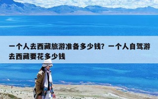 一個人去西藏旅游準備多少錢？一個人自駕游去西藏要花多少錢