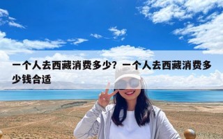 一個人去西藏消費多少？一個人去西藏消費多少錢合適