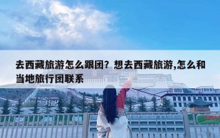 去西藏旅游怎么跟團？想去西藏旅游,怎么和當地旅行團聯系