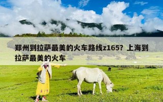 鄭州到拉薩最美的火車路線z165？上海到拉薩最美的火車