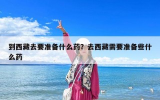 到西藏去要準備什么藥？去西藏需要準備些什么藥