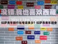 拉薩青年旅行社電話多少？拉薩市青年旅舍