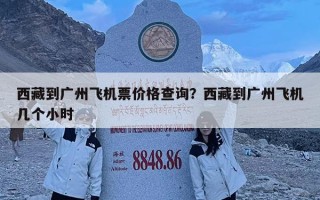 西藏到廣州飛機票價格查詢？西藏到廣州飛機幾個小時