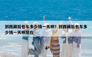 到西藏后包車多少錢一天啊？到西藏后包車多少錢一天啊現在