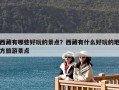 西藏有哪些好玩的景點？西藏有什么好玩的地方旅游景點