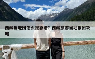 西藏當?shù)貓F怎么報靠譜？西藏旅游當?shù)貓髨F攻略