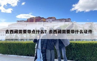 去西藏需要帶點什么？去西藏需要帶什么證件