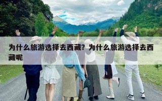 為什么旅游選擇去西藏？為什么旅游選擇去西藏呢