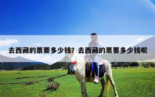 去西藏的票要多少錢？去西藏的票要多少錢呢