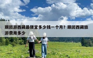 跟團游西藏最便宜多少錢一個月？跟團西藏旅游費用多少