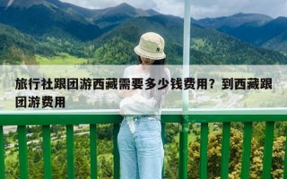 旅行社跟團游西藏需要多少錢費用？到西藏跟團游費用