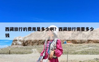西藏旅行的費用是多少啊？西藏旅行需要多少錢