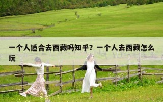 一個人適合去西藏嗎知乎？一個人去西藏怎么玩