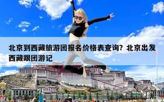 北京到西藏旅游團報名價格表查詢？北京出發西藏跟團游記