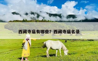 西藏寺廟有哪些？西藏寺廟名錄