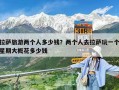 拉薩旅游兩個人多少錢？兩個人去拉薩玩一個星期大概花多少錢