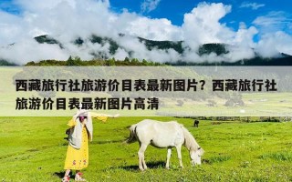 西藏旅行社旅游價(jià)目表最新圖片？西藏旅行社旅游價(jià)目表最新圖片高清