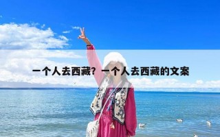 一個(gè)人去西藏？一個(gè)人去西藏的文案
