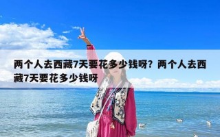 兩個人去西藏7天要花多少錢呀？兩個人去西藏7天要花多少錢呀