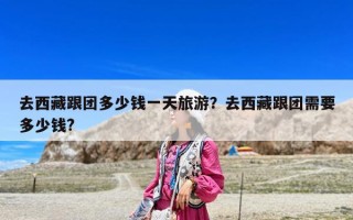 去西藏跟團多少錢一天旅游？去西藏跟團需要多少錢?