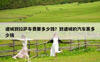 諸城到拉薩車費要多少錢？到諸城的汽車票多少錢