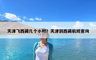 天津飛西藏幾個小時？天津到西藏航班查詢