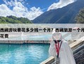 西藏游玩要花多少錢一個月？西藏旅游一個月花費