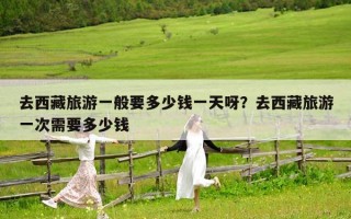 去西藏旅游一般要多少錢一天呀？去西藏旅游一次需要多少錢