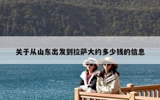 關于從山東出發(fā)到拉薩大約多少錢的信息