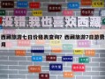 西藏旅游七日價格表查詢？西藏旅游7日游費用
