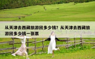 從天津去西藏旅游團多少錢？從天津去西藏旅游團多少錢一張票