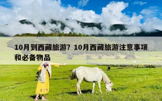 10月到西藏旅游？10月西藏旅游注意事項和必備物品