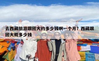 去西藏旅游跟團(tuán)大約多少錢(qián)啊一個(gè)月？西藏跟團(tuán)大概多少錢(qián)