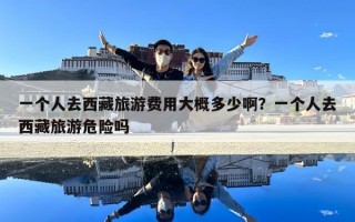 一個人去西藏旅游費用大概多少啊？一個人去西藏旅游危險嗎