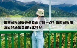 去西藏報團好還是自由行好一點？去西藏報旅游團好還是自由行比較好