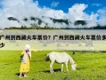 廣州到西藏火車票價？廣州到西藏火車票價多少