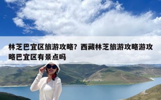 林芝巴宜區(qū)旅游攻略？西藏林芝旅游攻略游攻略巴宜區(qū)有景點(diǎn)嗎