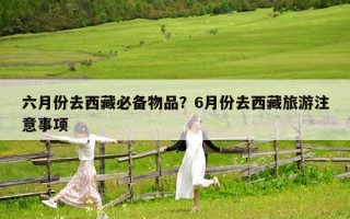 六月份去西藏必備物品？6月份去西藏旅游注意事項(xiàng)
