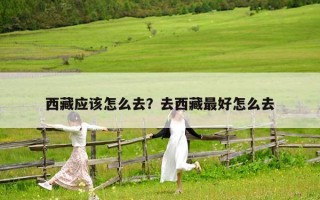 西藏應該怎么去？去西藏最好怎么去