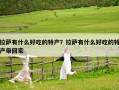 拉薩有什么好吃的特產？拉薩有什么好吃的特產帶回家