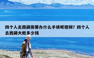 四個(gè)人去西藏需要辦什么手續(xù)呢視頻？四個(gè)人去西藏大概多少錢