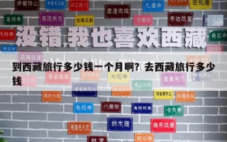 到西藏旅行多少錢一個月??？去西藏旅行多少錢