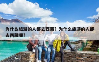 為什么旅游的人都去西藏？為什么旅游的人都去西藏呢?