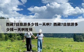 西藏7日旅游多少錢一天啊？西藏7日旅游多少錢一天啊視頻