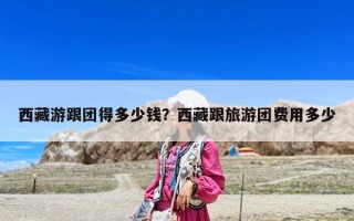 西藏游跟團得多少錢？西藏跟旅游團費用多少