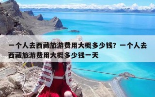 一個人去西藏旅游費用大概多少錢？一個人去西藏旅游費用大概多少錢一天