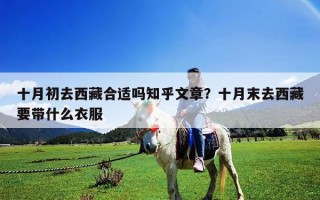 十月初去西藏合適嗎知乎文章？十月末去西藏要帶什么衣服