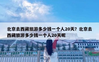 北京去西藏旅游多少錢一個人20天？北京去西藏旅游多少錢一個人20天呢