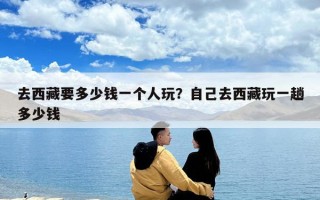 去西藏要多少錢一個人玩？自己去西藏玩一趟多少錢