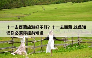 十一去西藏旅游好不好？十一去西藏,這些知識你必須得提前知道